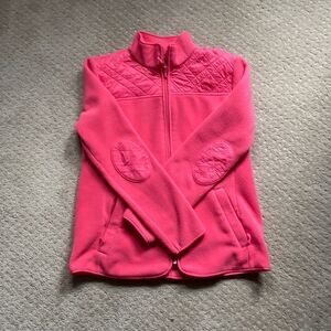 Talbots Pink Quilted Fleece Jacket – Petite Size SP – Like New